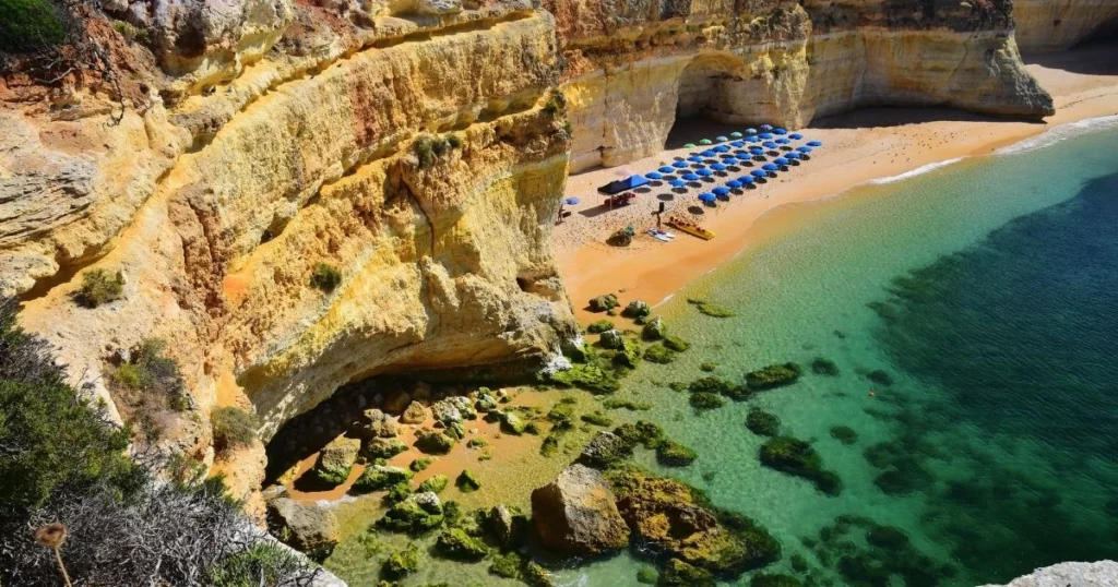 A beautiful Algarve beach