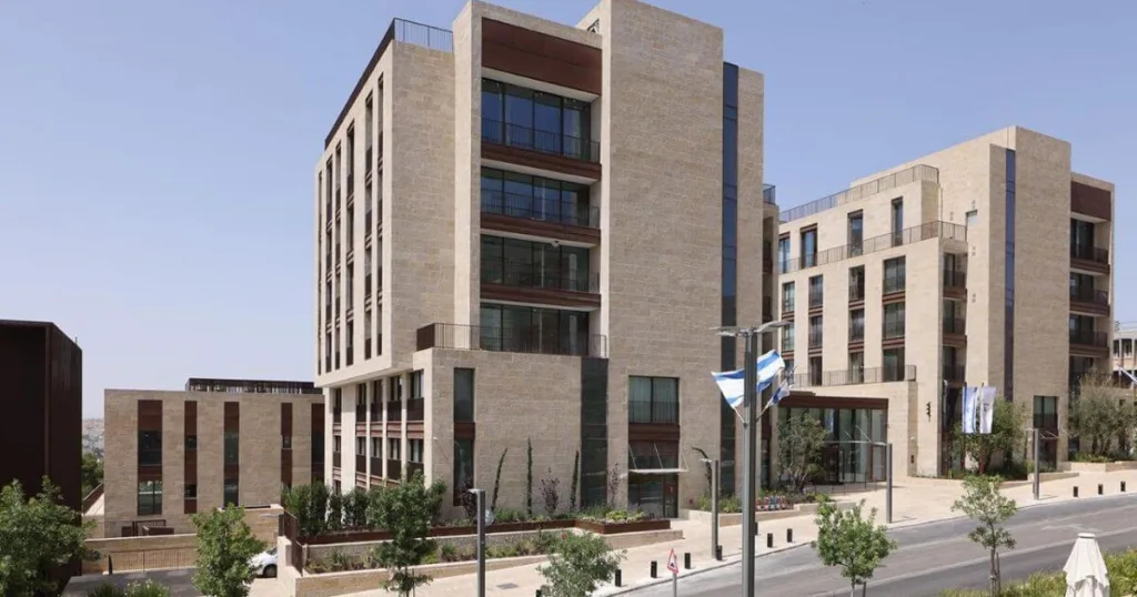 hotels with city views and arched windows in jerusalem city centre - Jay Wanders